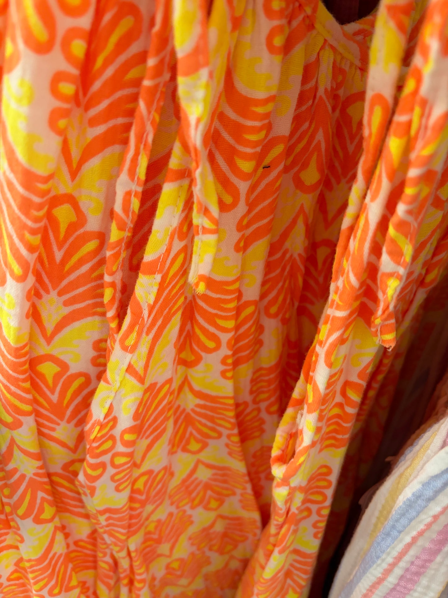 MAXIJURK ORANJE PRINT