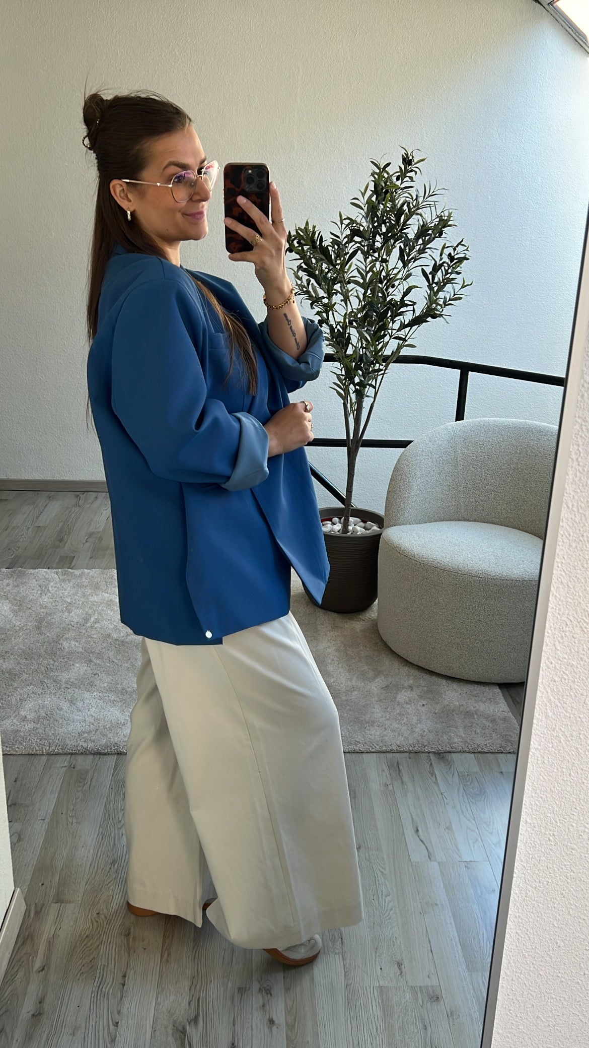 BLAZER BLAUW