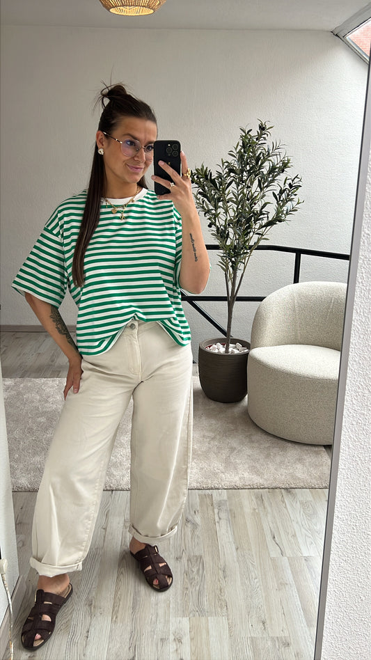 BALLOON JEANS BEIGE