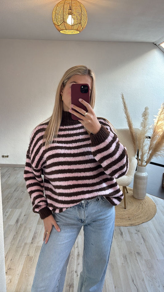 Gestreepte knit