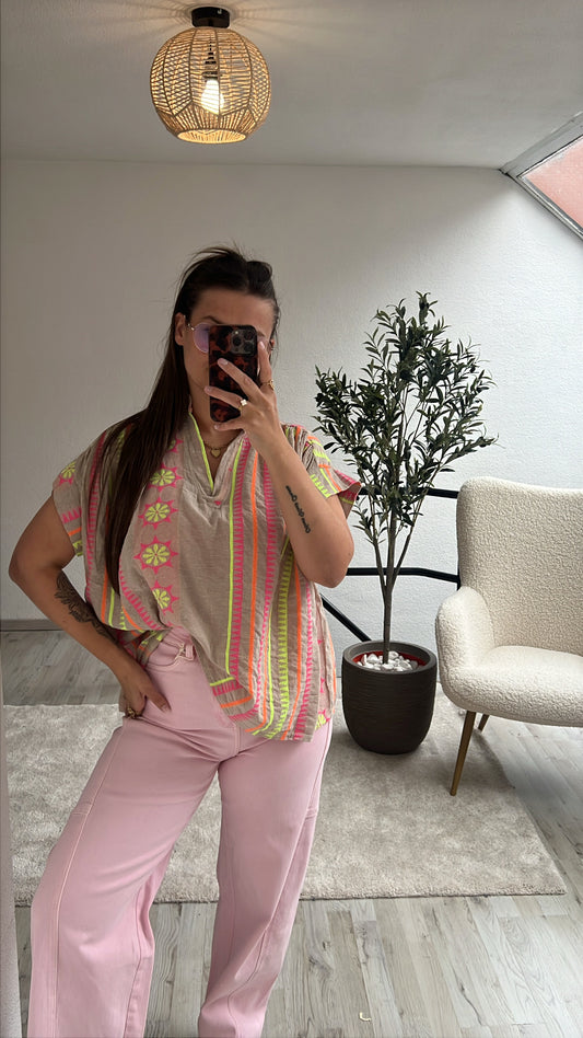 ZOMERBLOUSE BEIGE