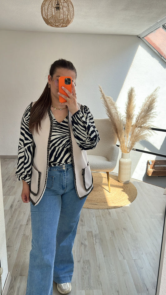 Gilet beige