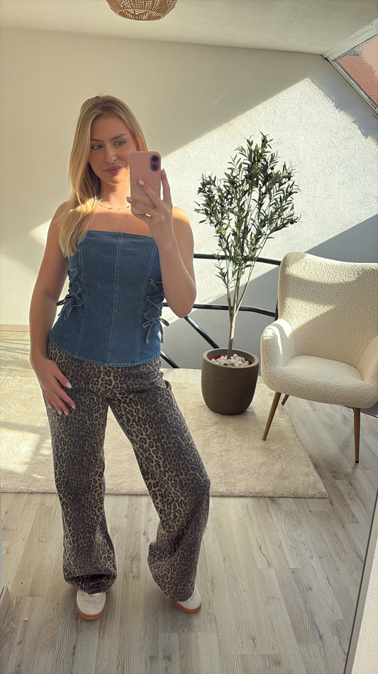 JEANSTOP BLAUW