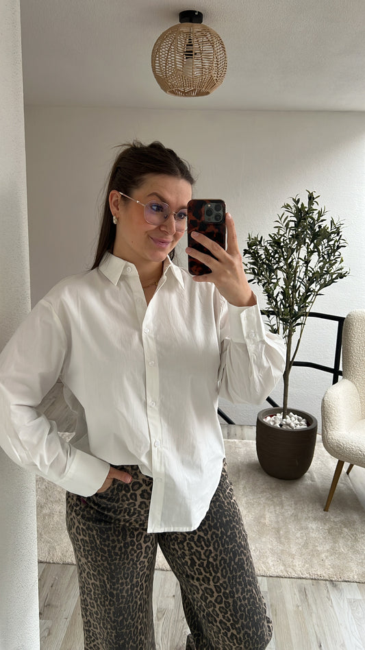 WITTE BLOUSE