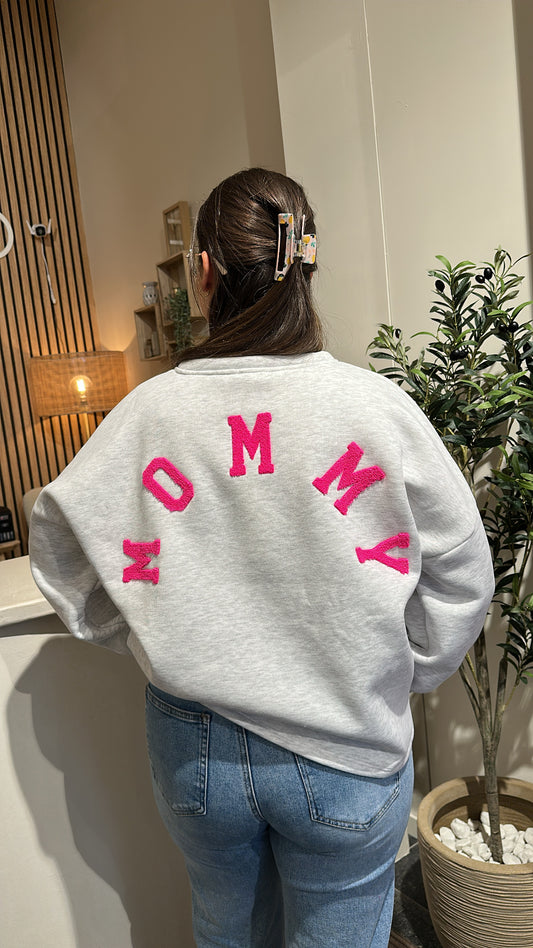 MOMMY TRUI GRIJS - FUCHSIA