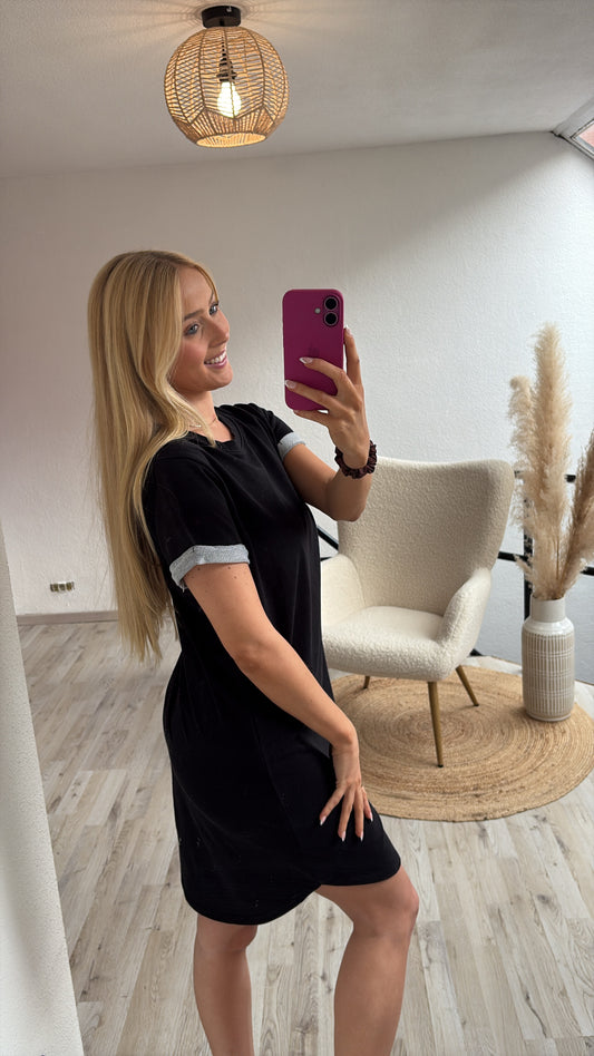 T-shirtjurk zwart
