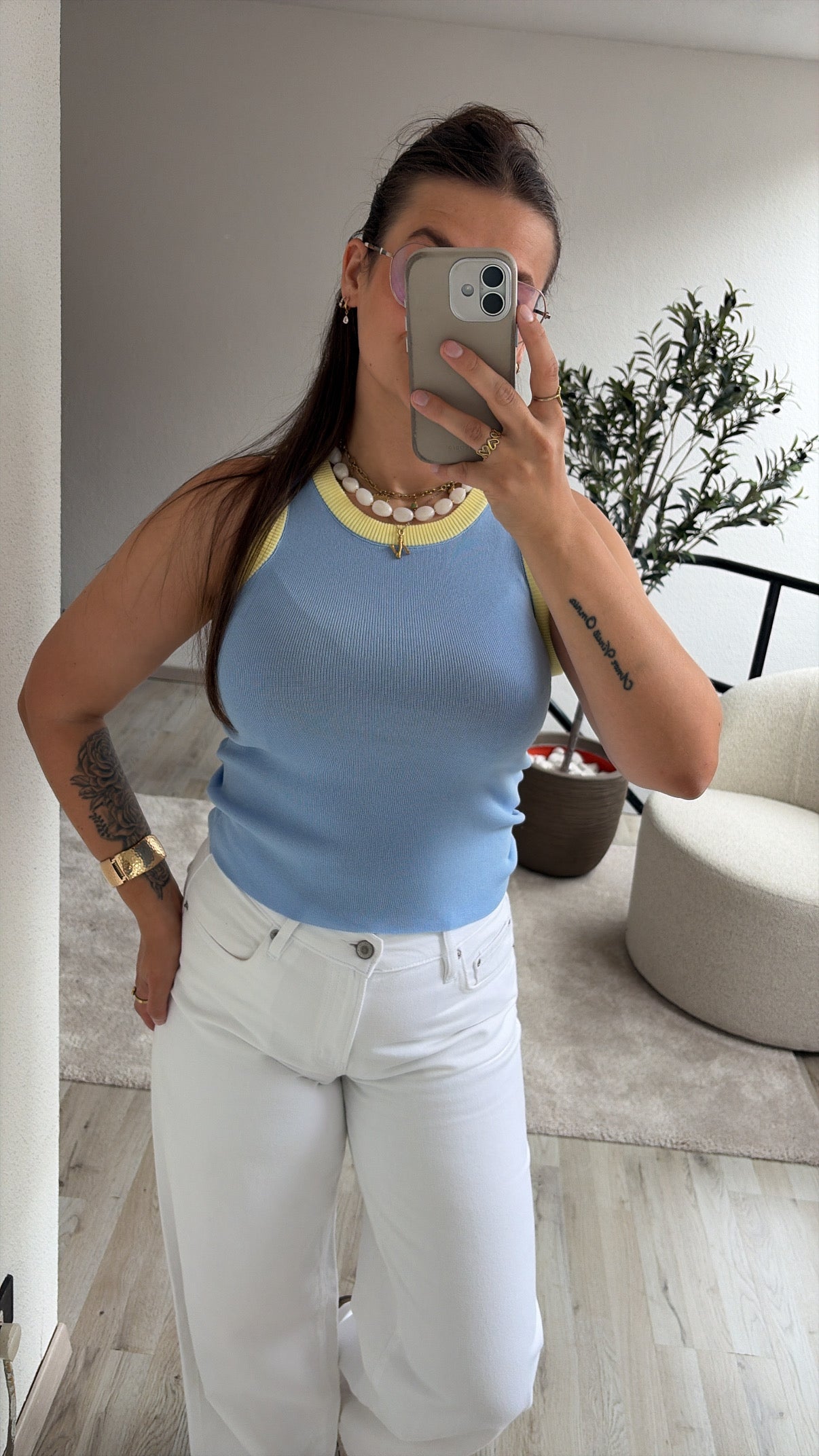 WITTE JEANS