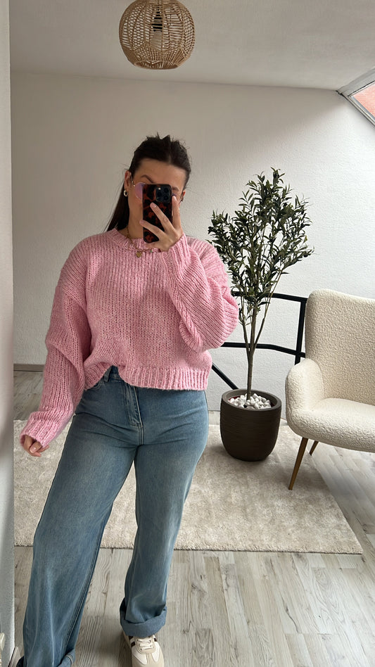 CHUNKY KNIT ROZE