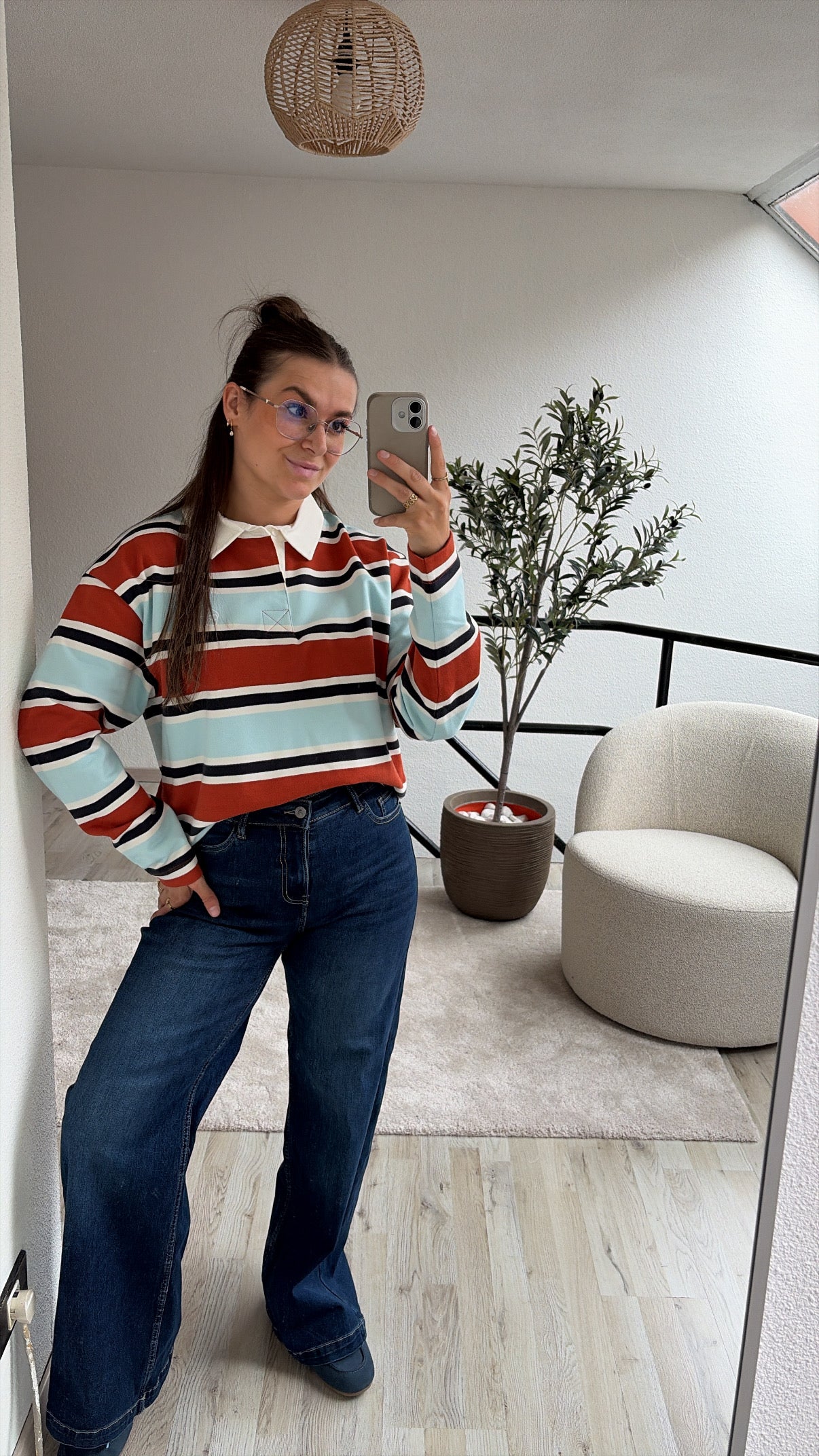 STRIPED POLO