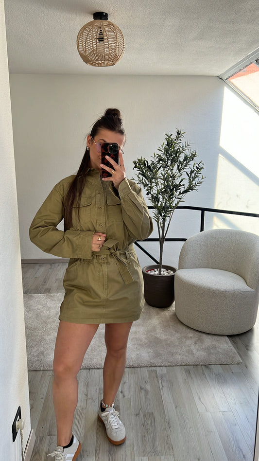 KHAKI JURK