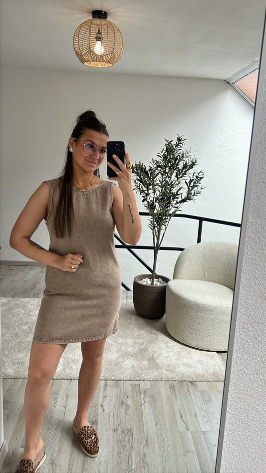 JEANSJURK BEIGE