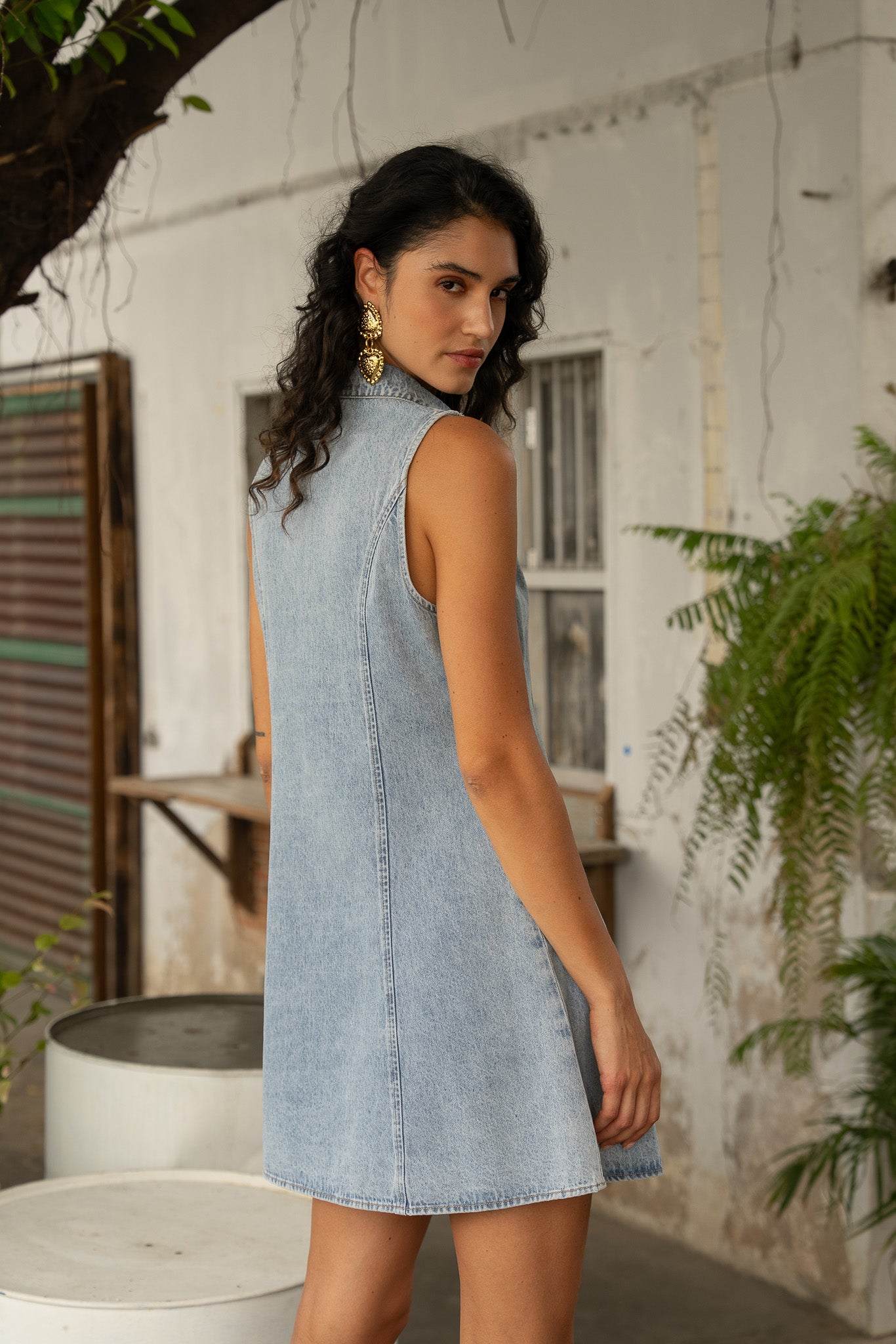 JEANSJURK BLAUW
