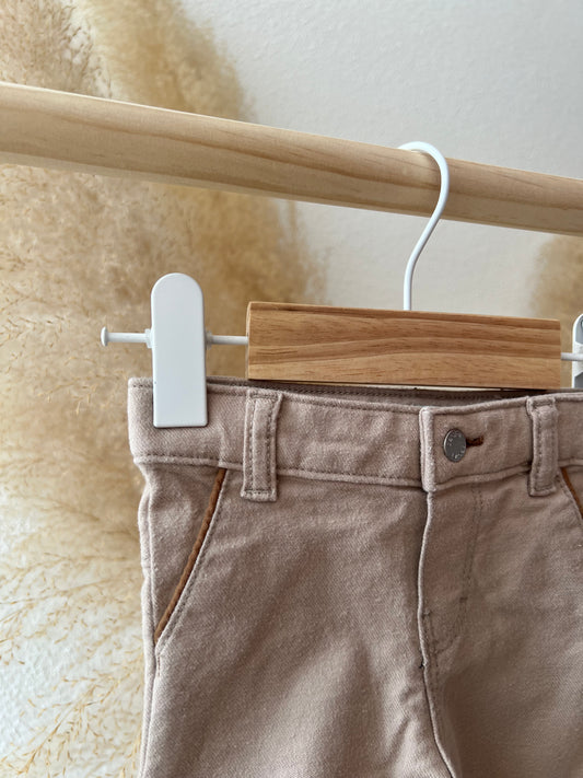 Beige jeans