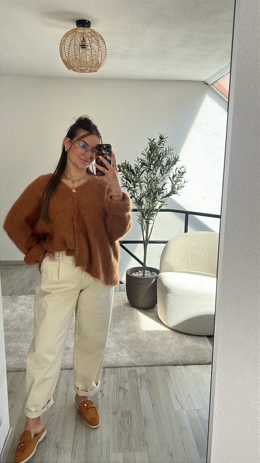CAMEL CARDIGAN