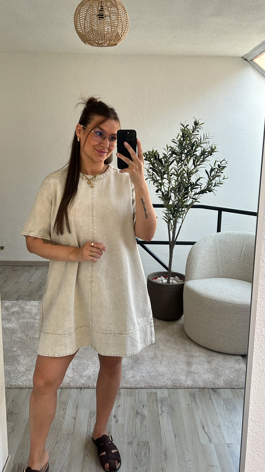 JEANSJURK BEIGE