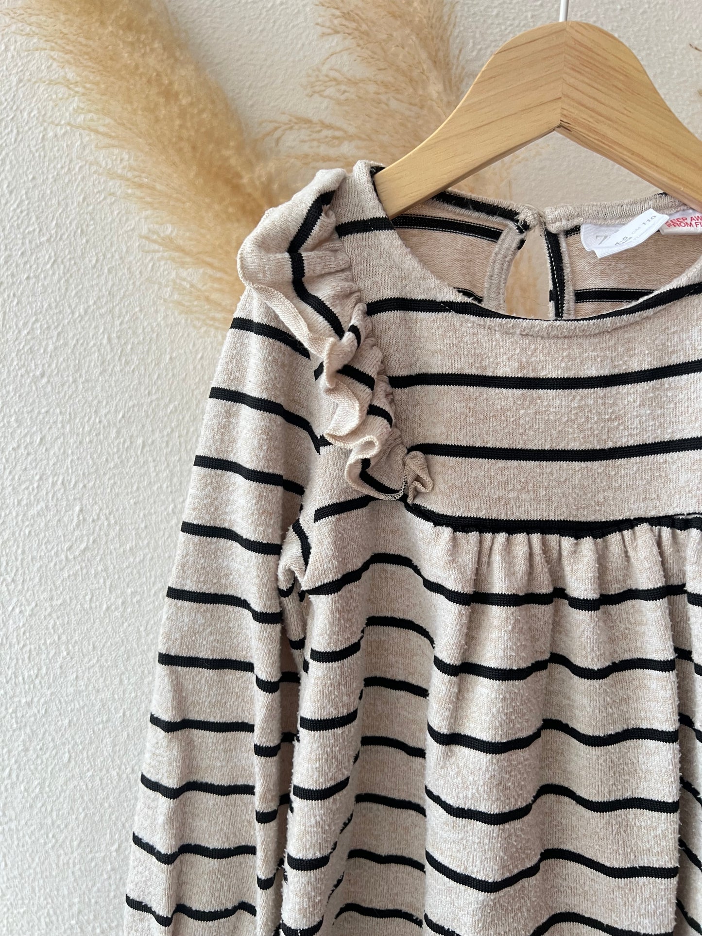 Gestreepte jurk