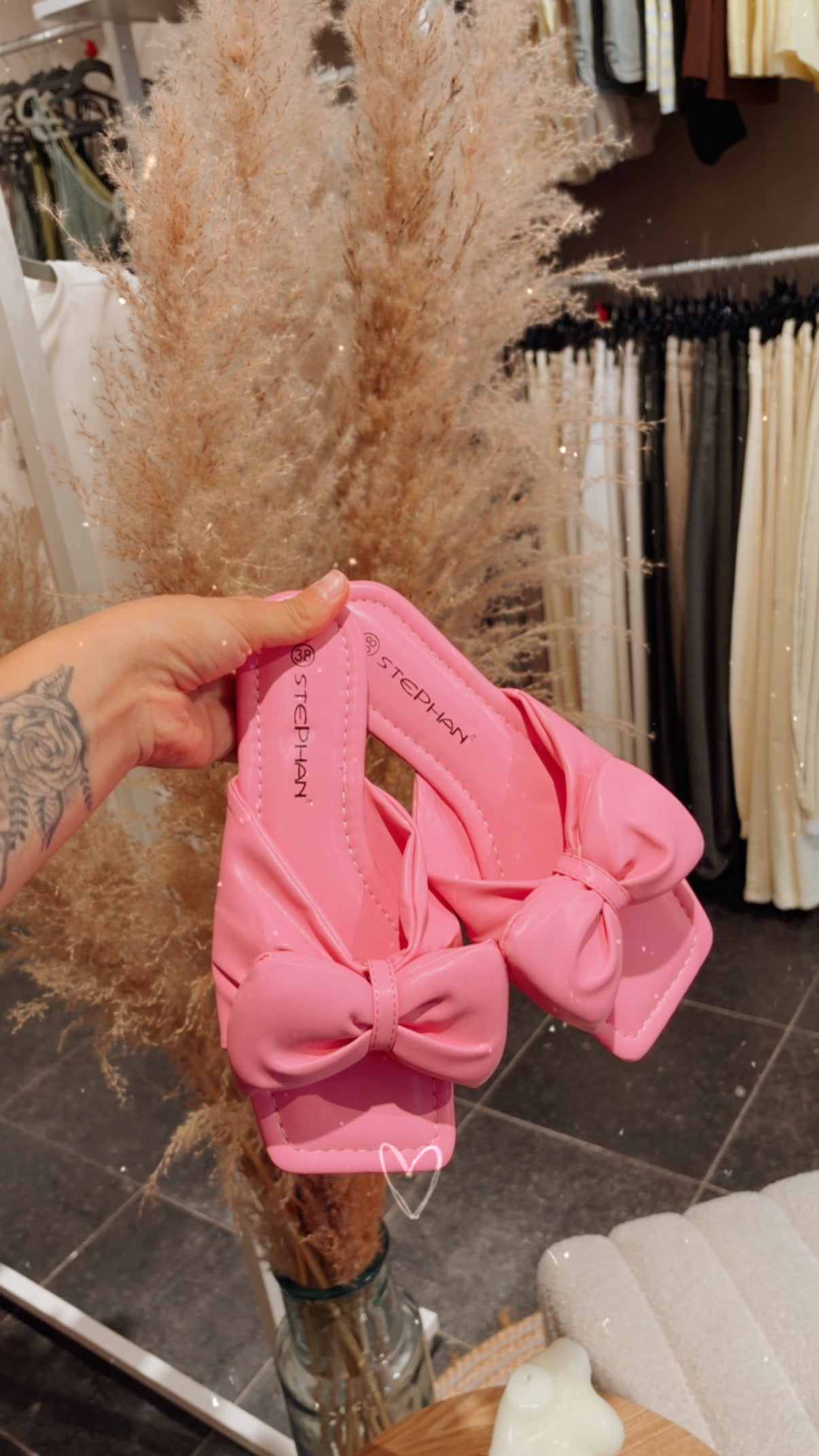 SLIPPERS ROZE