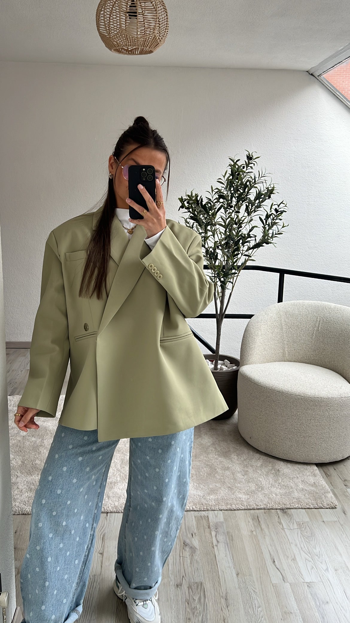 GROENE BLAZER