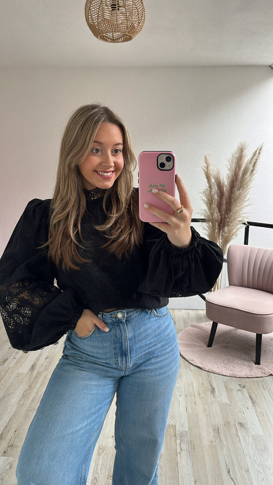 Zwarte blouse