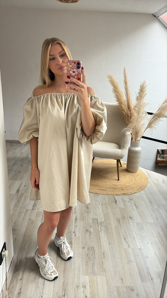 Goudkleurige jurk