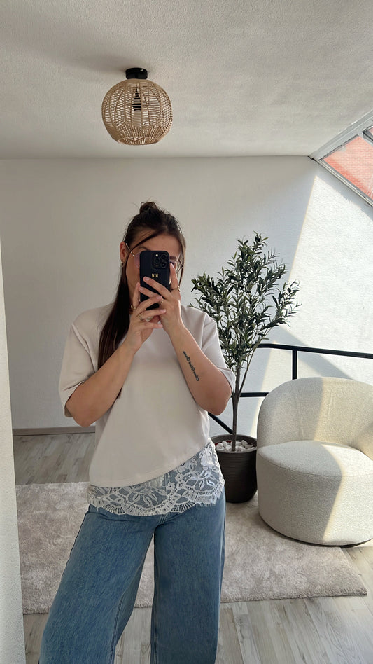 BEIGE SHIRT KANT