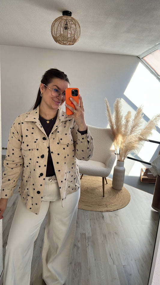 Corduroy jasje sterren