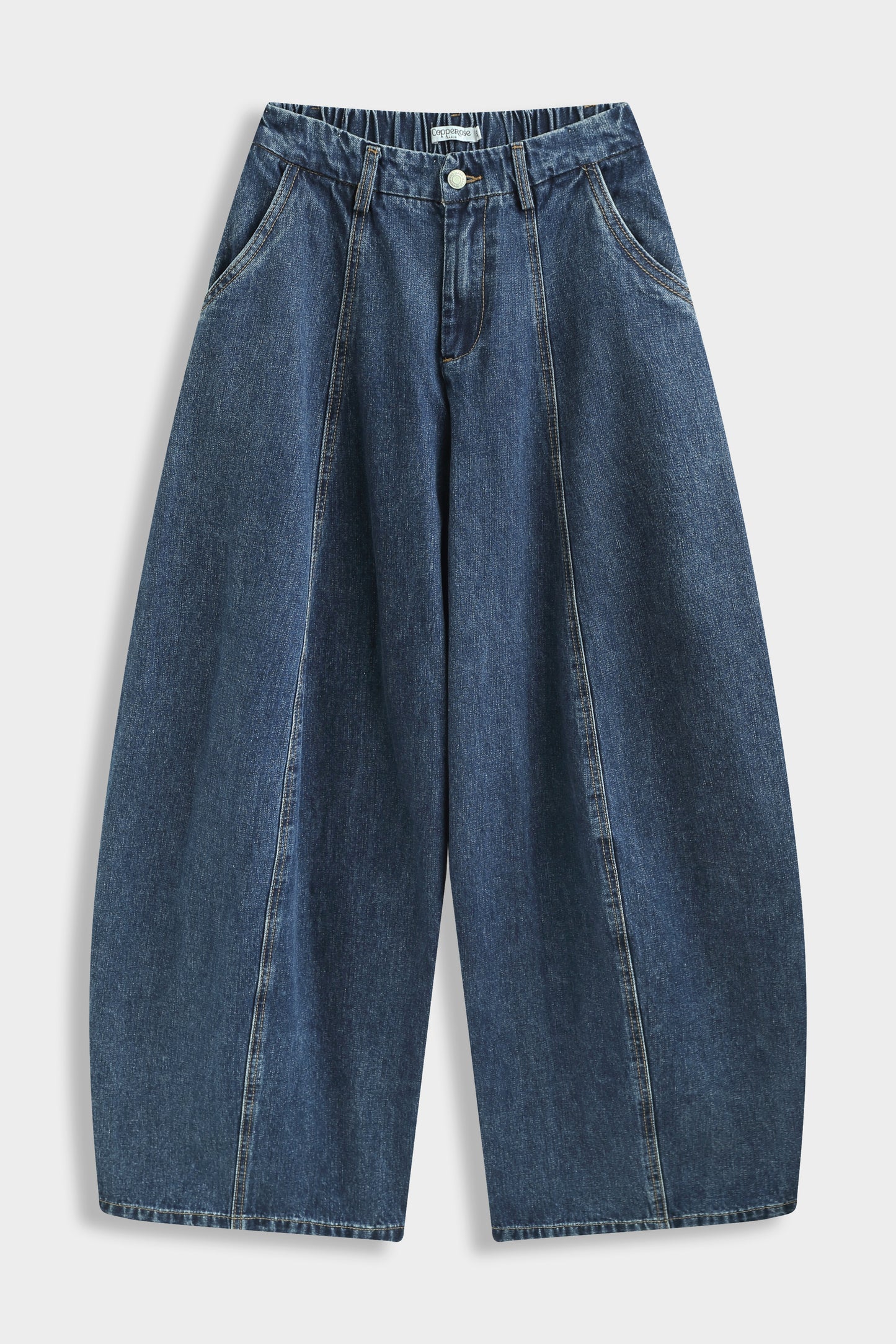 BALLOON JEANS BLAUW