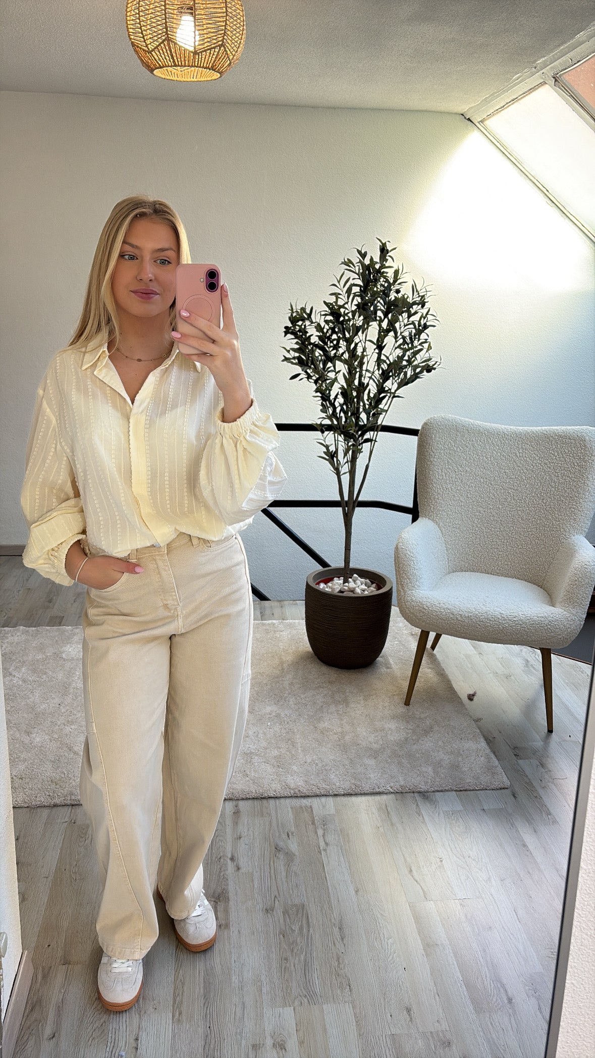 BEIGE BLOUSE