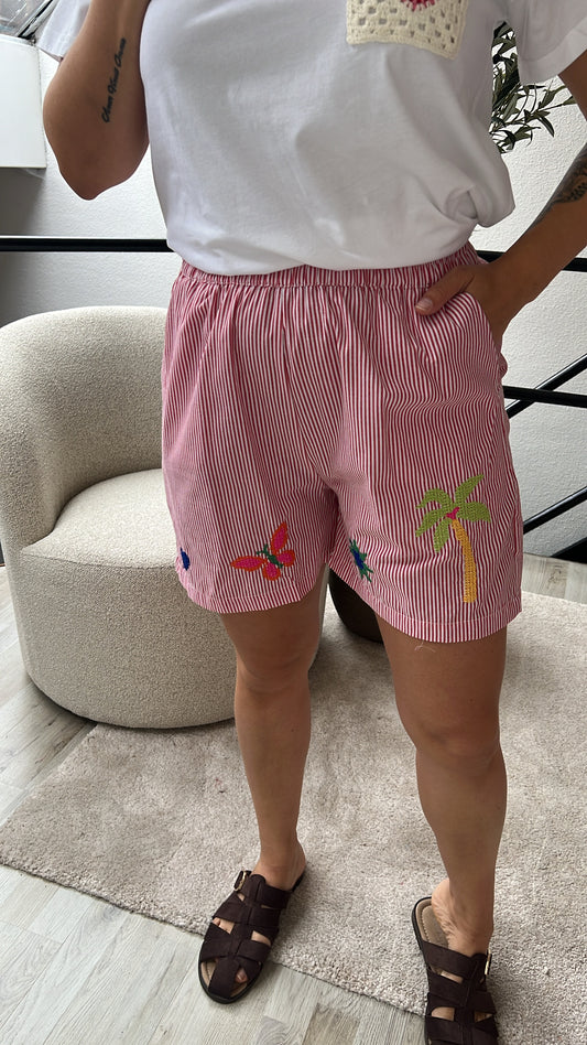 STRIPED SHORT PATCHES
