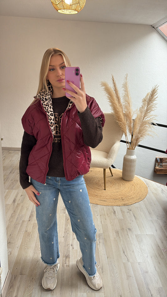 Omkeerbare bodywarmer