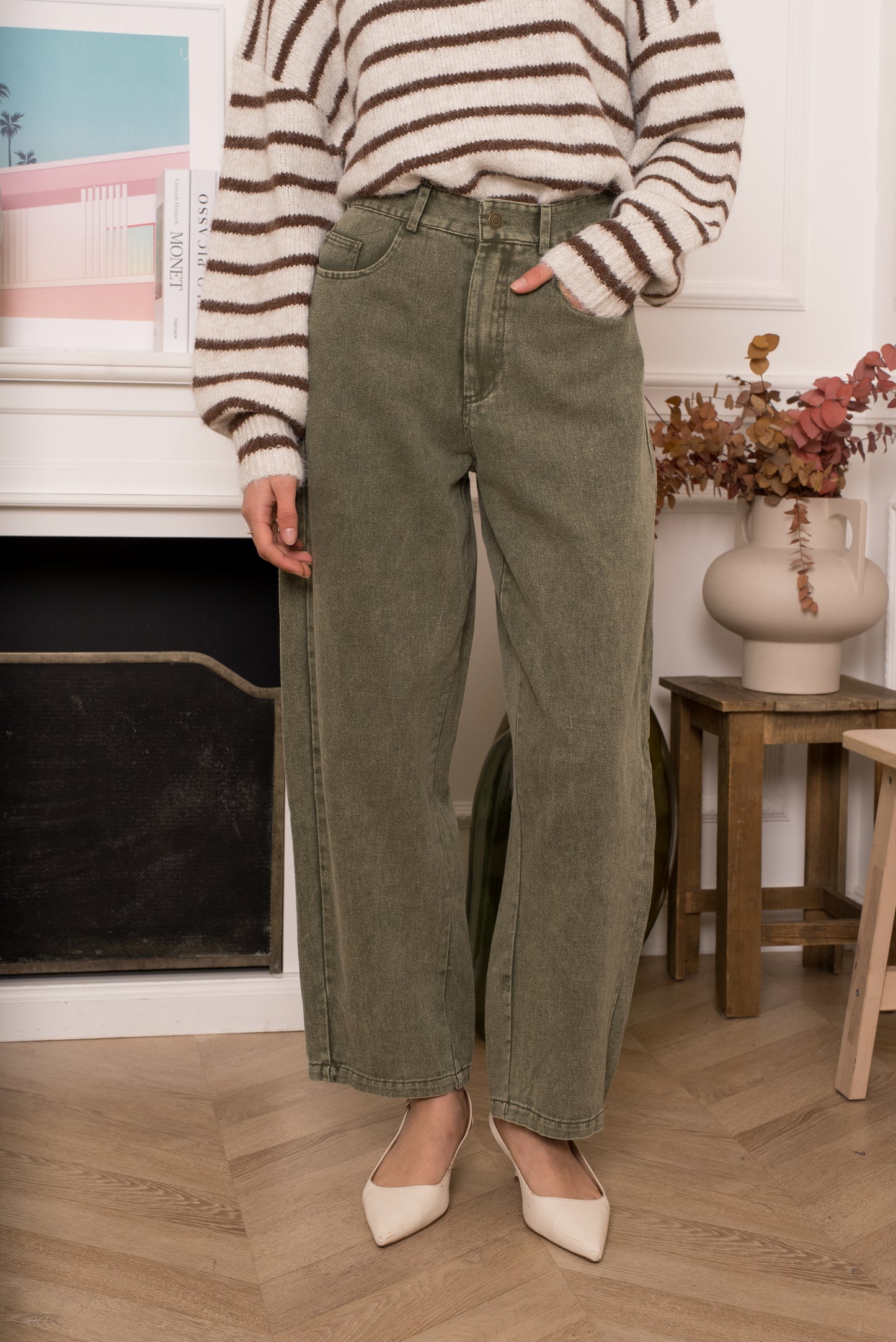 JEANS KHAKI