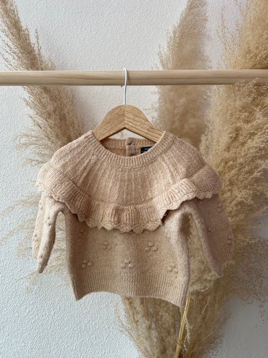 Beige knit