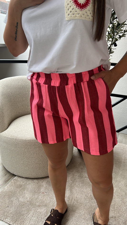 SHORT ROZE - BURGUNDY