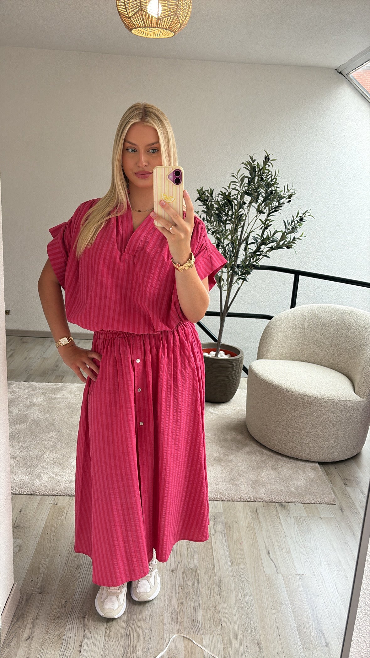 ROZE SET ROK + BLOUSE