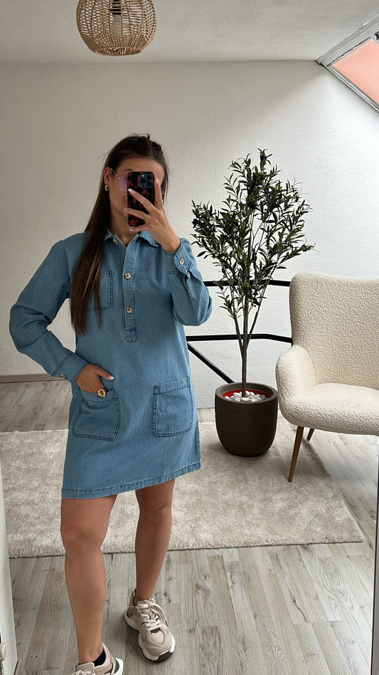 JEANSJURK BLAUW