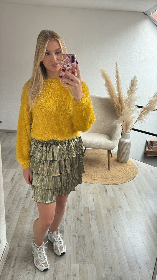 Goudkleurig rokje