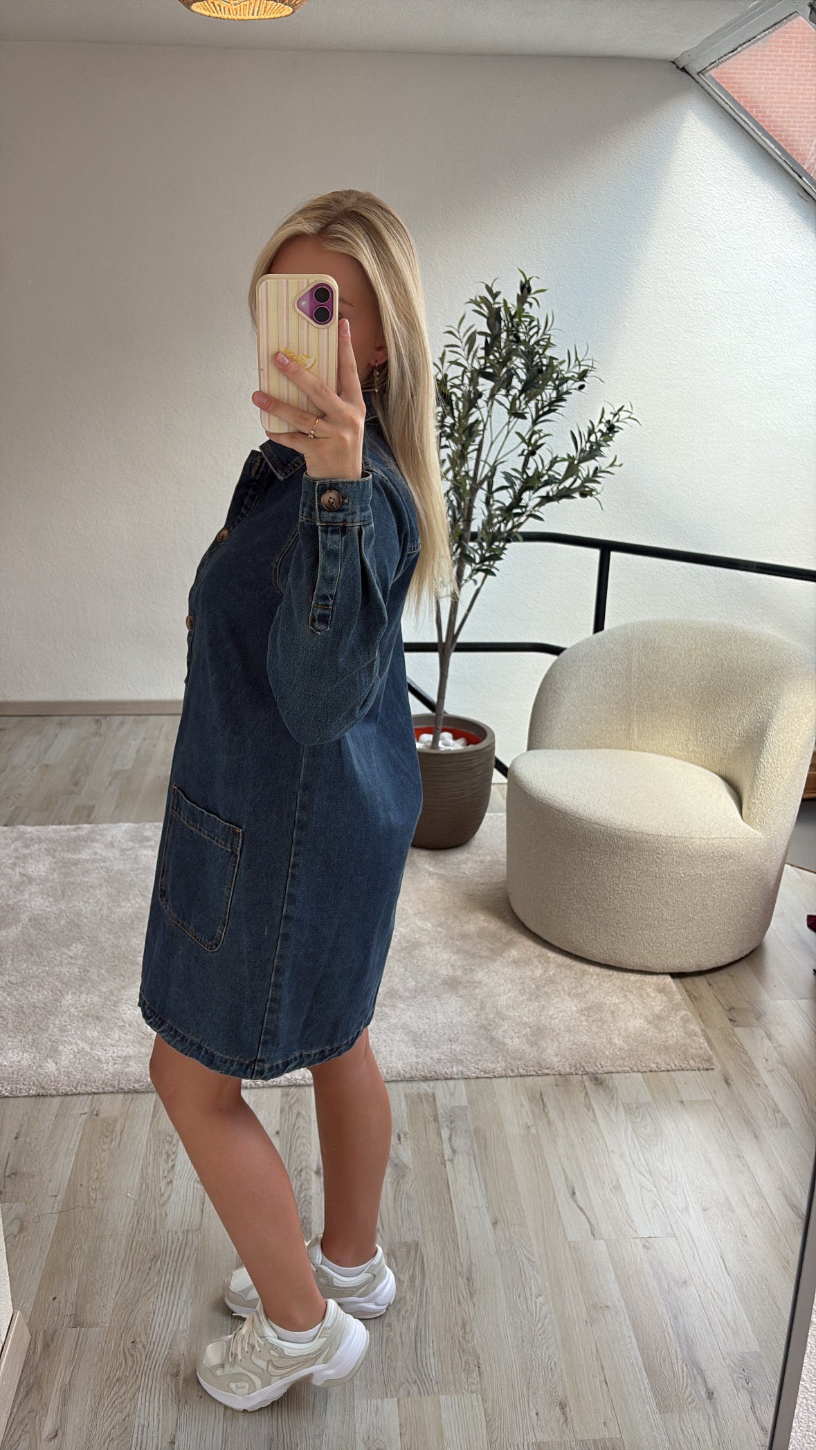 JEANSJURK BLAUW