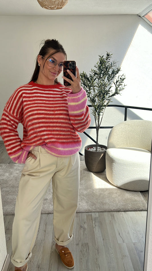 STRIPED KNIT