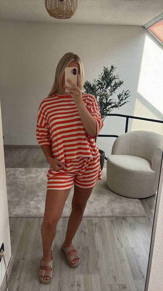 BADSTOF SET ORANJE