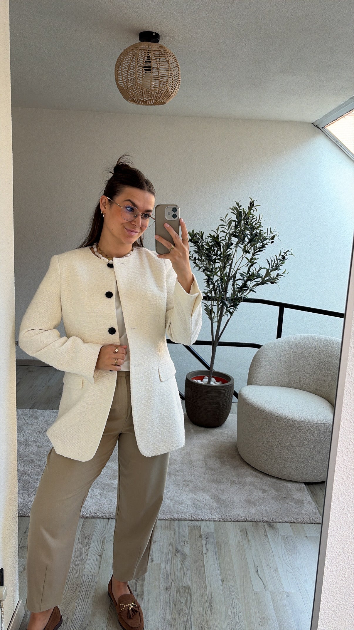 TWEED JASJE ECRU