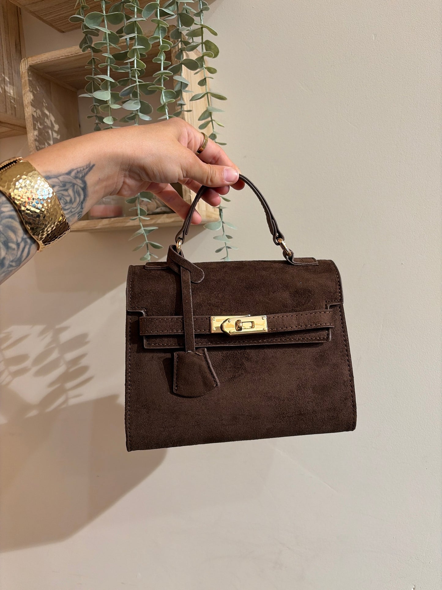 SUEDE TAS