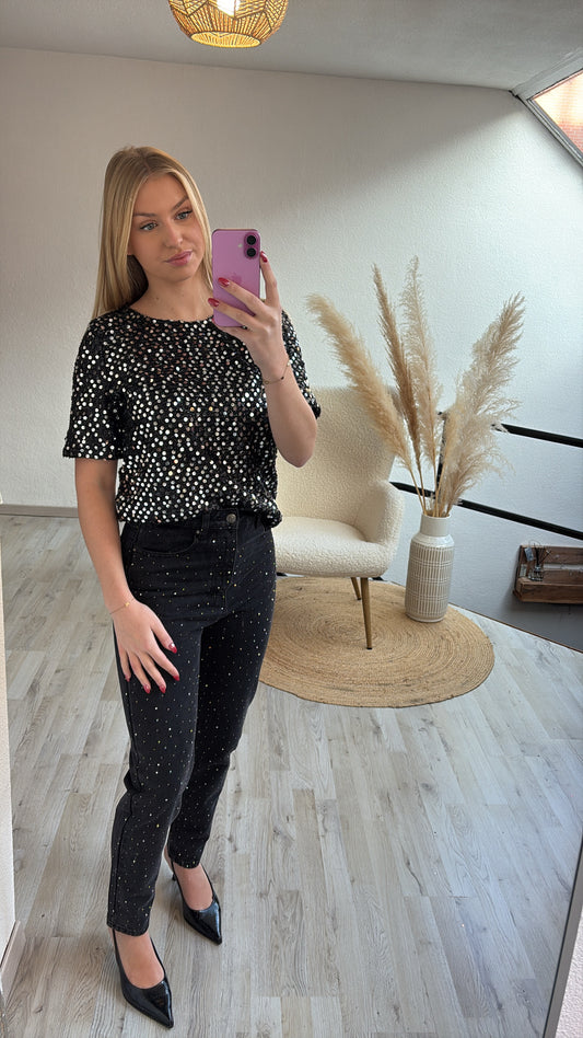 Shirt pailletten