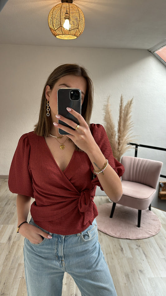 Bordeaux blouse