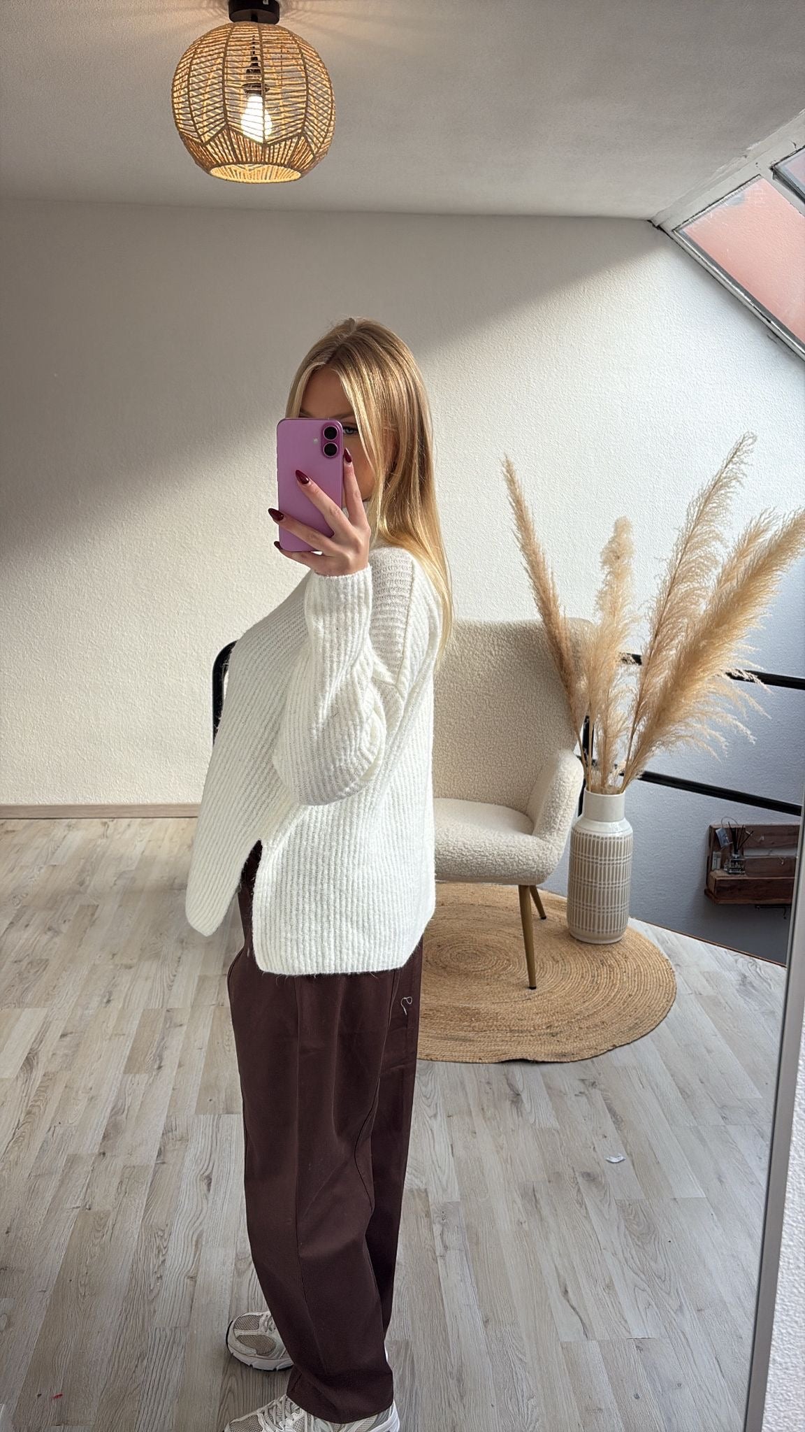 Witte knit