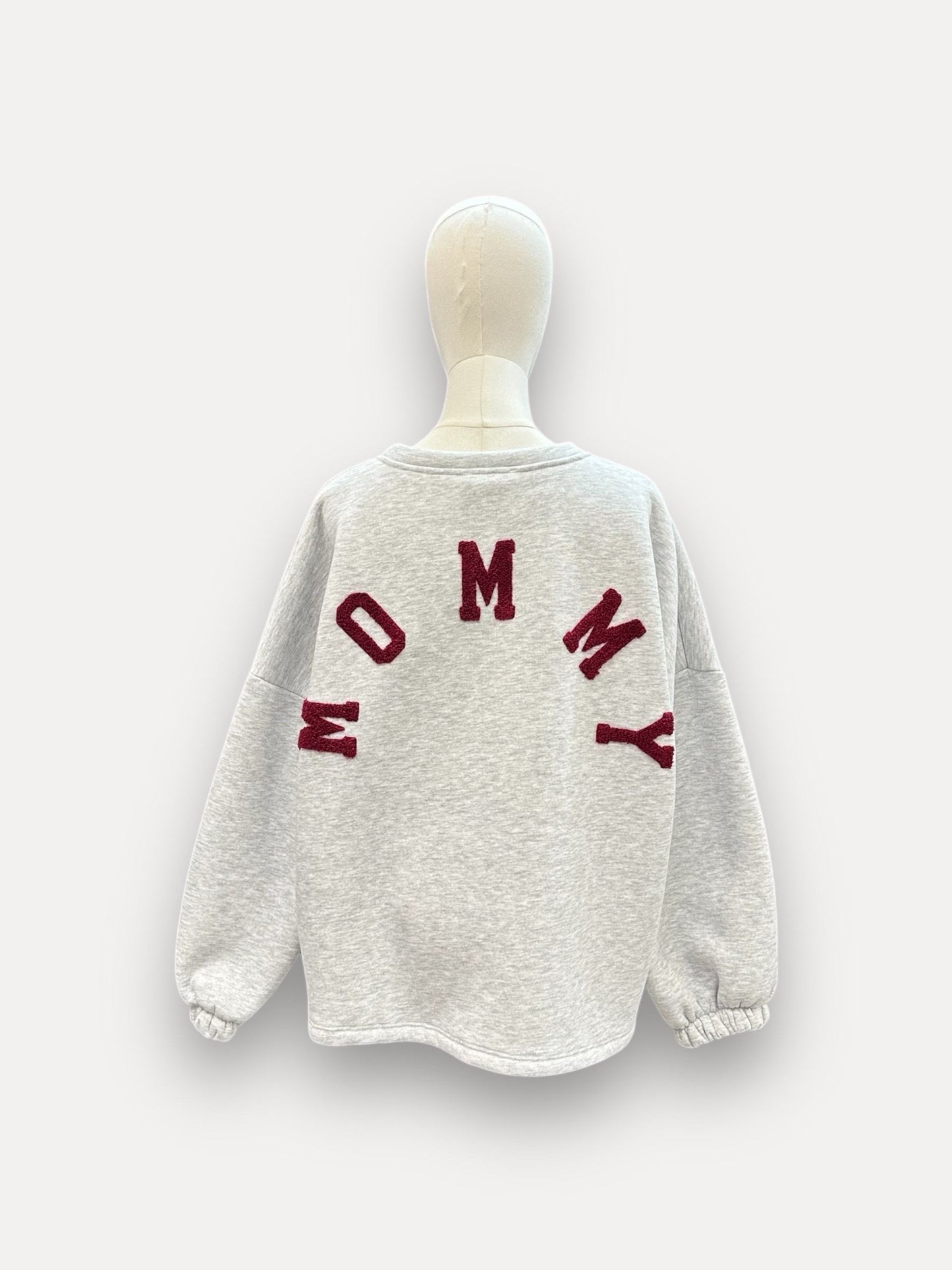 MOMMY SWEATER BURGUNDY
