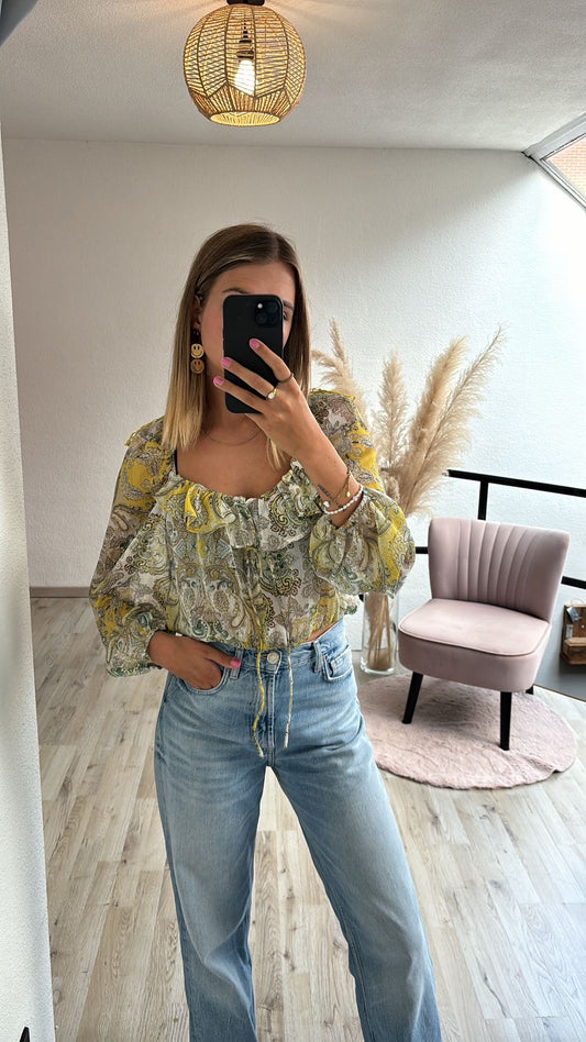 Blouse met print