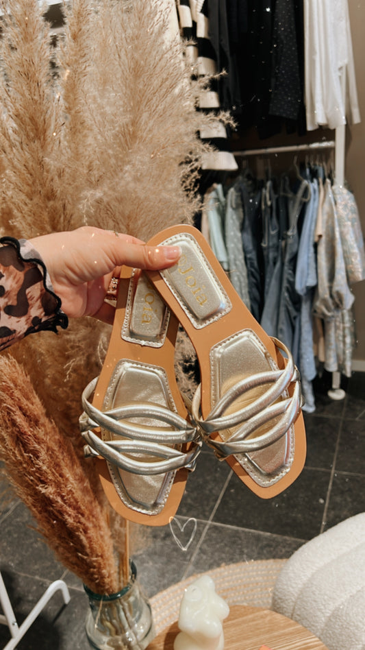 Slippers goud