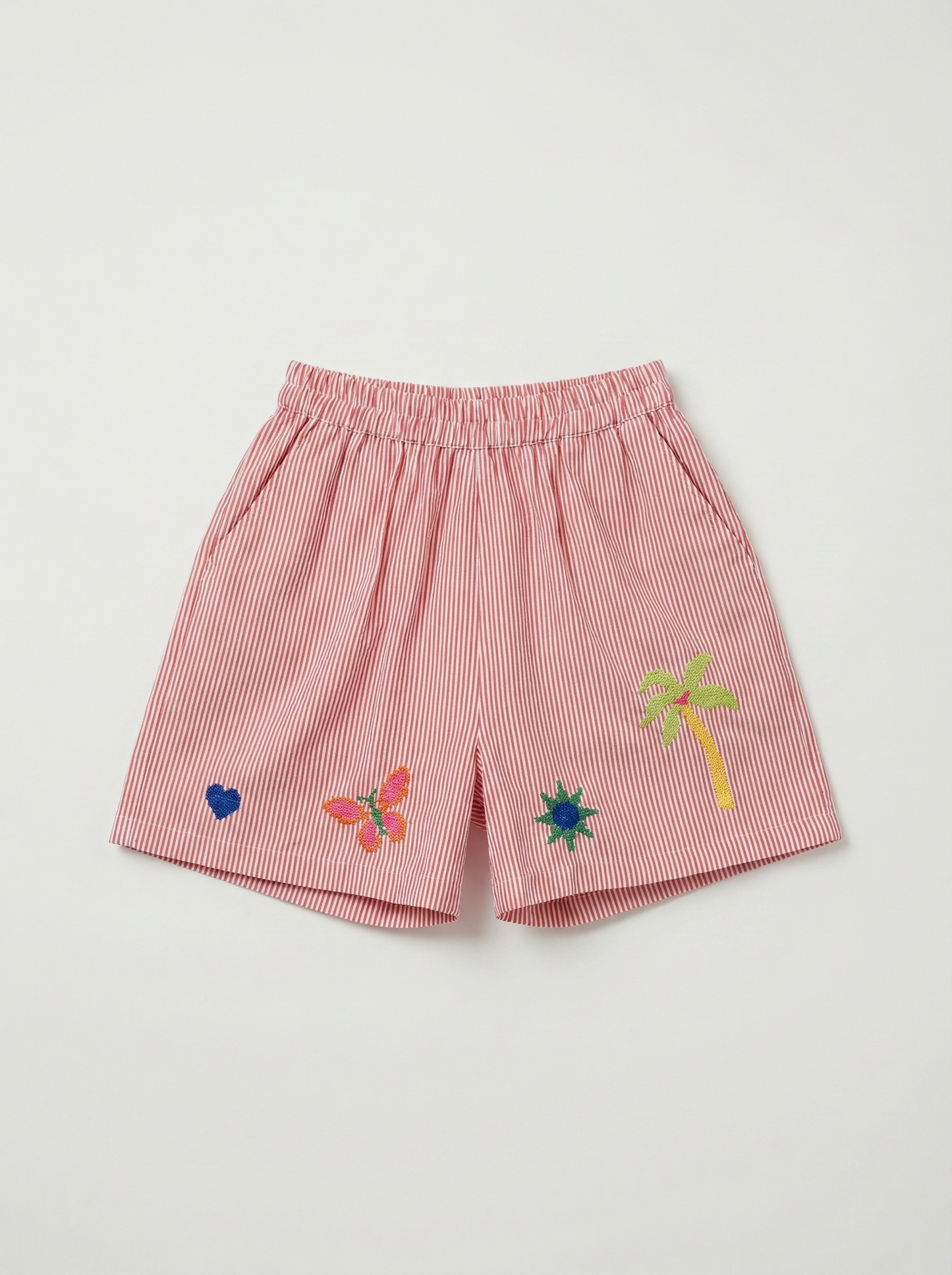 STRIPED SHORT PATCHES