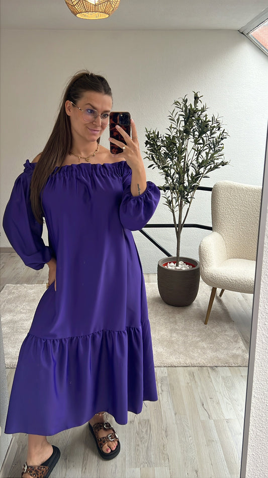 OFF SHOULDER JURK PAARS