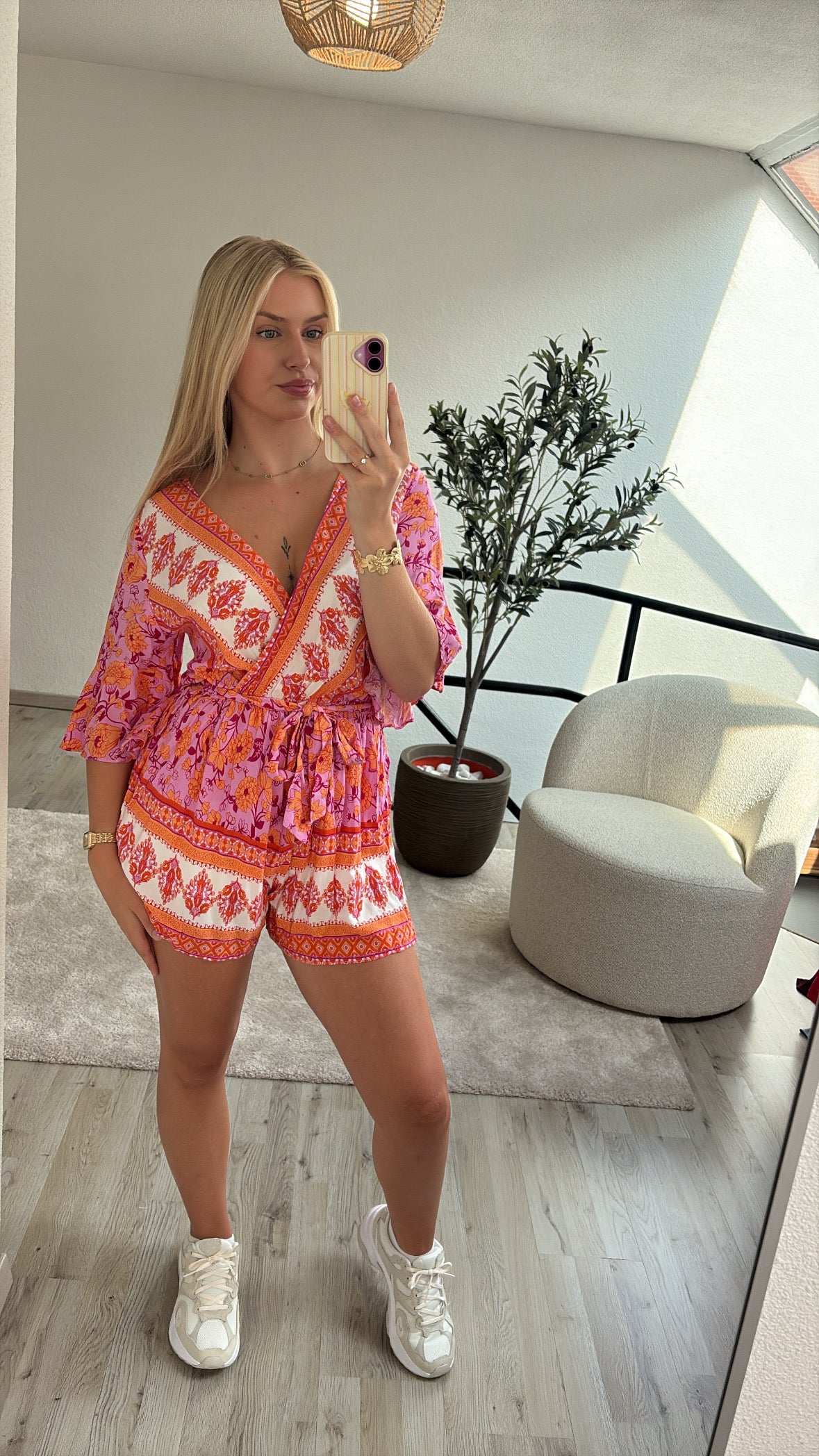 KLEURRIJKE PLAYSUIT